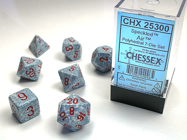 Chessex Speckled Air Polyhedral 7-Die Set