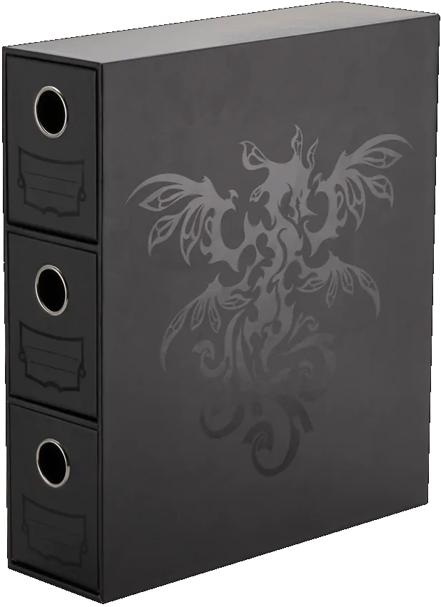 Dragon Shield Fortress Card Drawers (Black)