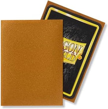 Load image into Gallery viewer, Dragon Shield Sleeves 100CT (Matte Gold)
