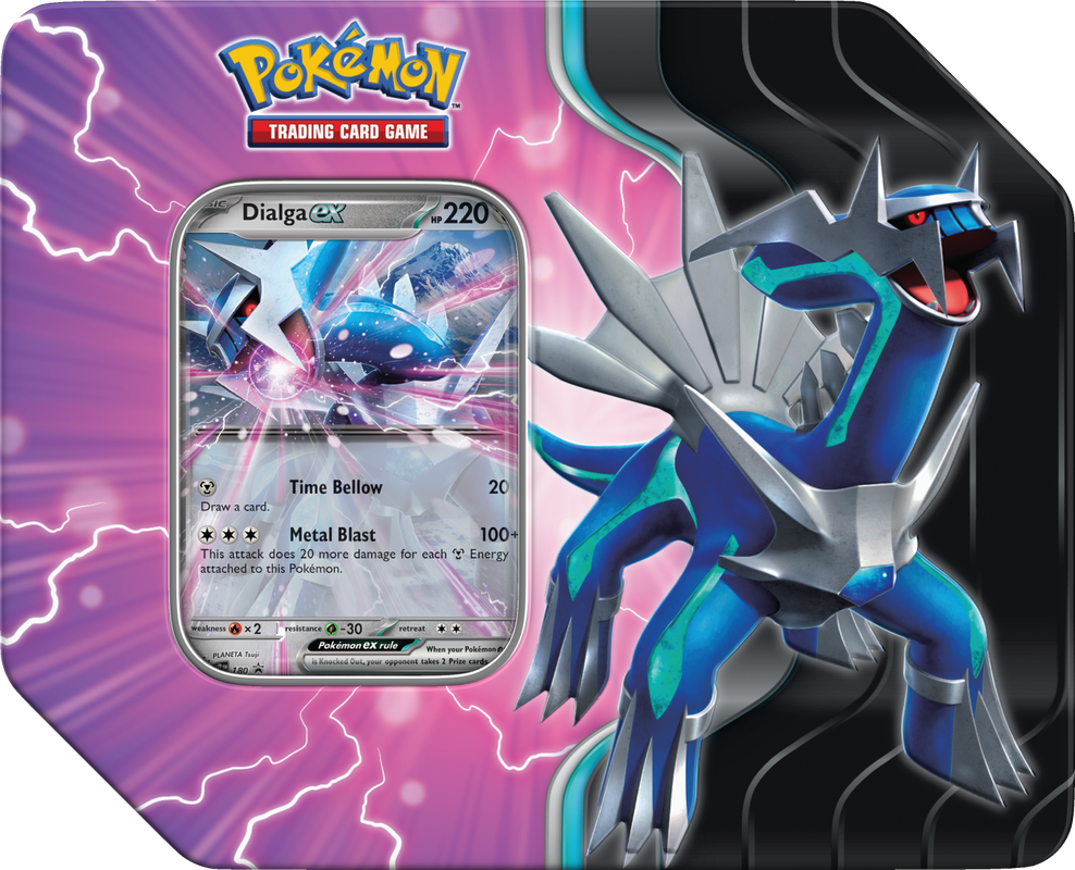 Pokémon TCG: Azure Legends Tin Collection (Dialga)