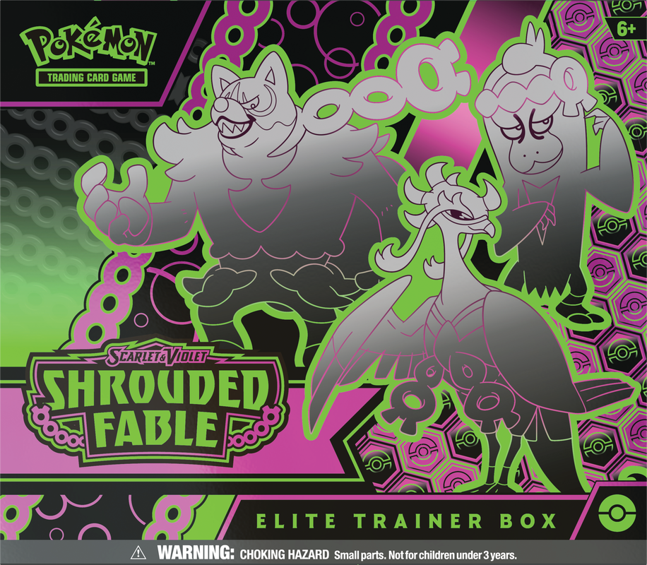 Pokémon TCG: Shrouded Fates Elite Trainer Box – Casual Games