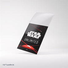 Load image into Gallery viewer, Star Wars Unlimited: Art Sleeves Double Sleeving Pack (Space Red)
