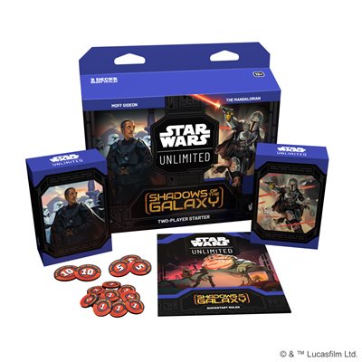 Star Wars Unlimited: Shadows of the Galaxy Two Player Starter Deck