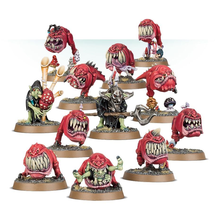 Warhammer Age of Sigmar: Gloomspite Gitz - Squig Herd