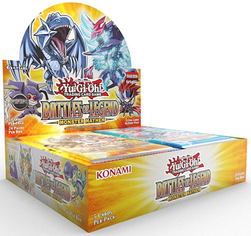 [Pre-Order] Yu-Gi-Oh: Battles of Legend Monster Mayhem Booster Box