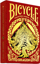 Load image into Gallery viewer, Bicycle Standard Playing Cards (Red Dragon)
