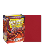 Load image into Gallery viewer, Dragon Shield Sleeves 100CT (Matte Red)
